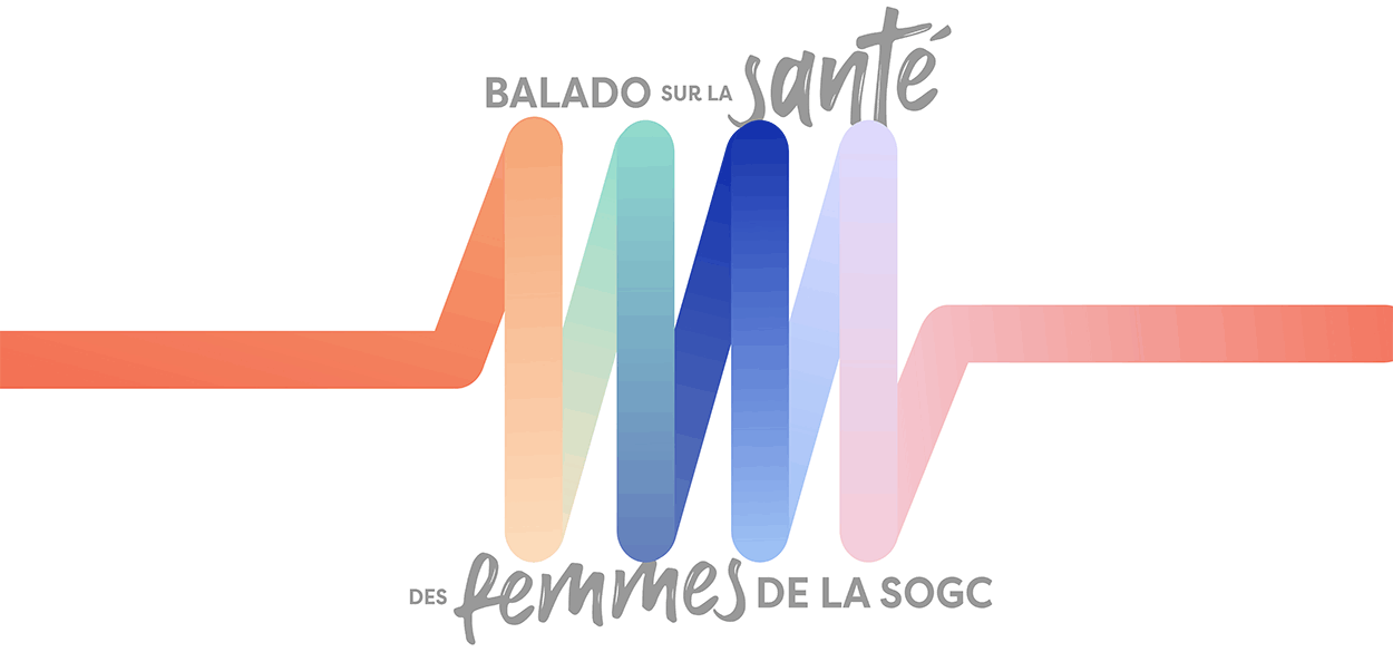 Logo balado sur la santé des femmes de la SOGC 